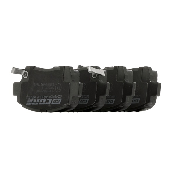 goCORE GCD020500 Remblokken