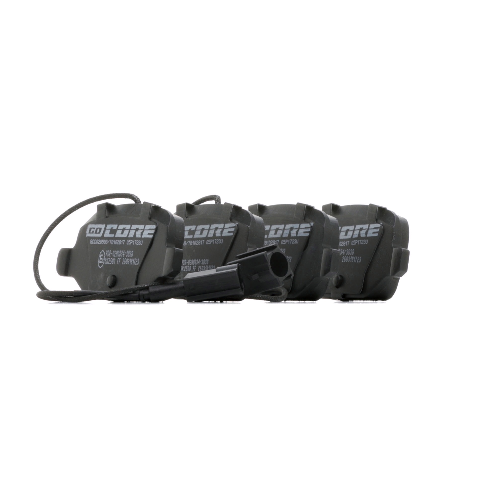 Bremseklosser 77 367 241 goCORE GCD020508 FIAT, SUZUKI, JEEP, CHEVROLET, ALFA ROMEO