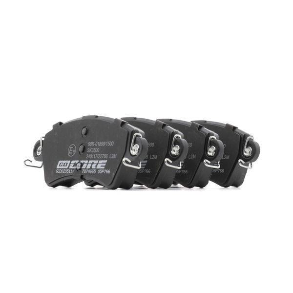 Plaquettes de frein E 172 103 goCORE GCD020511 PEUGEOT, VOLKSWAGEN, CITROЁN, OPEL