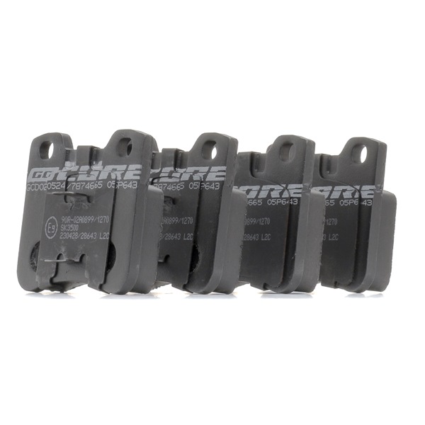 goCORE GCD020524 Bremsbeläge Bremsbeläge GCD020524 goCORE 1617248980 PEUGEOT, CITROЁN