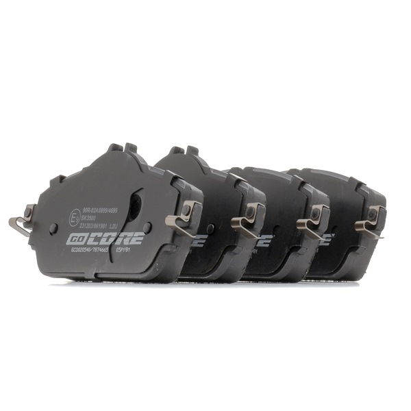 Remblokkenset voor schijfrem goCORE GCD020540