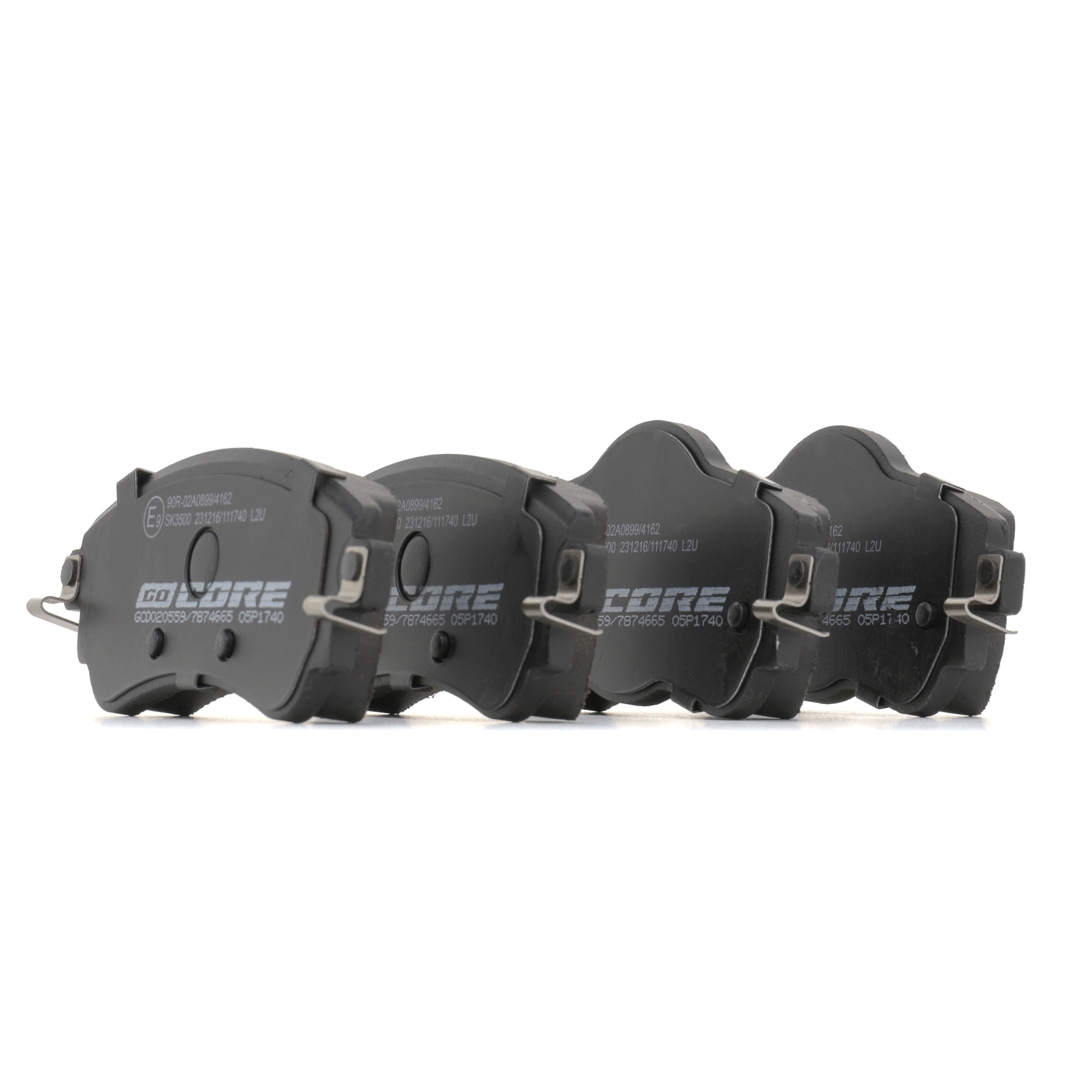 goCORE GCD020559 Remblok Citroën C4 mk2 1.6 HDi 92 Pk Diesel 2025