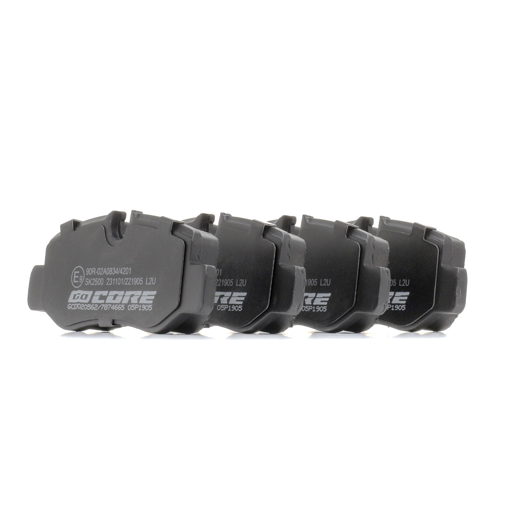 goCORE GCD020562 Remblok Mercedes W447 V 200 CDI / d (447.811, 447.813, 447.815) 136 Pk Diesel 2020