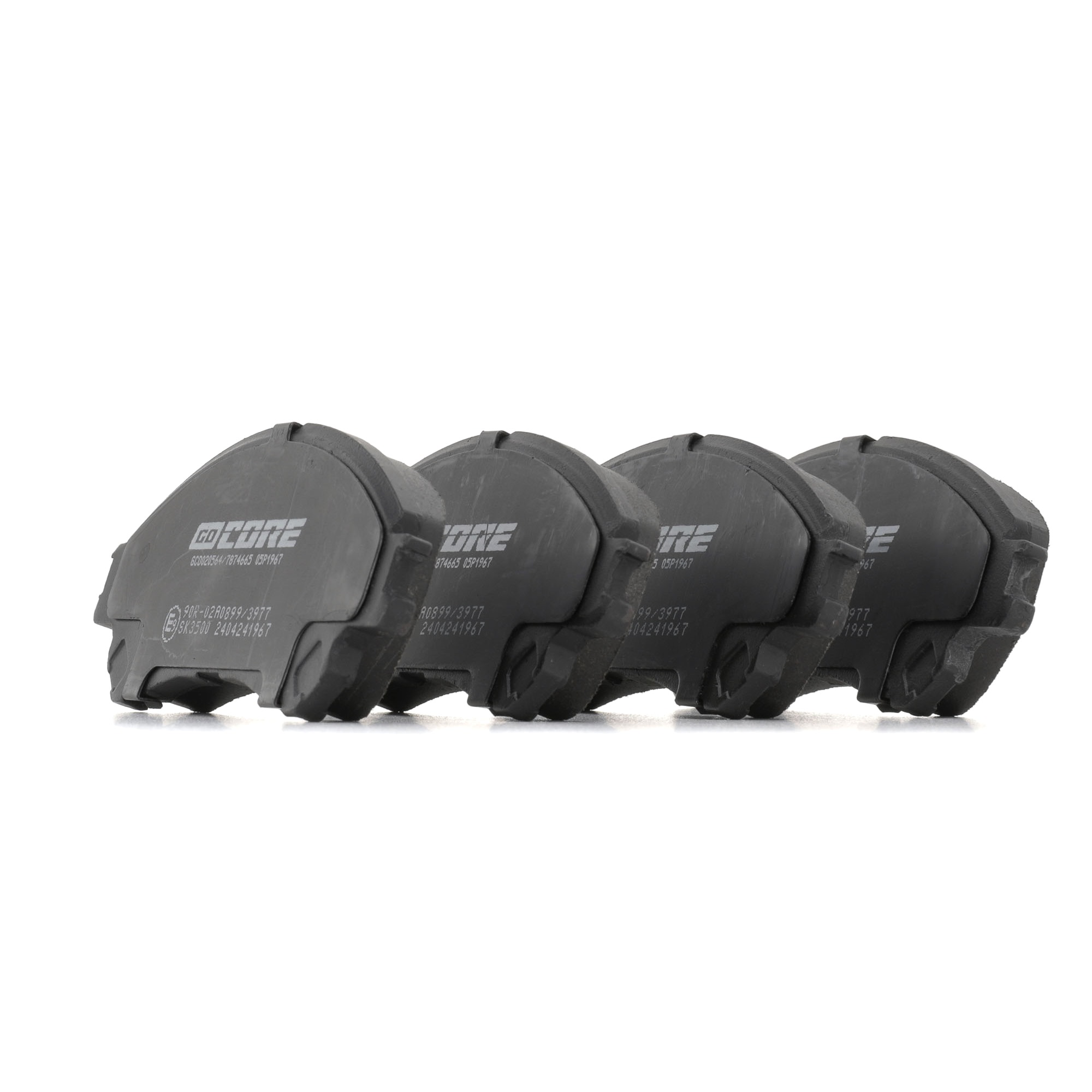 Комплект спирачно феродо, дискови спирачки 5581061M00000 goCORE GCD020564 MITSUBISHI, SUZUKI