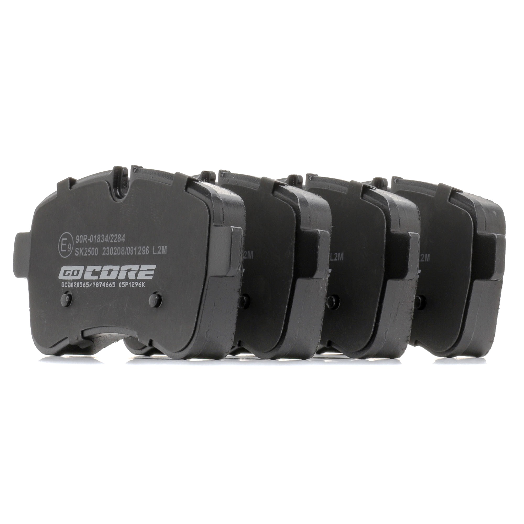 goCORE GCD020565 Bremsklötze IVECO Daily 3.0 50C15 V, 50C15 V/P 146 PS Diesel