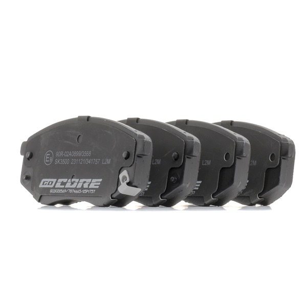 goCORE GCD020569 Bremsbeläge Bremsbeläge 58101-C1-A00 goCORE GCD020569 HYUNDAI, KIA