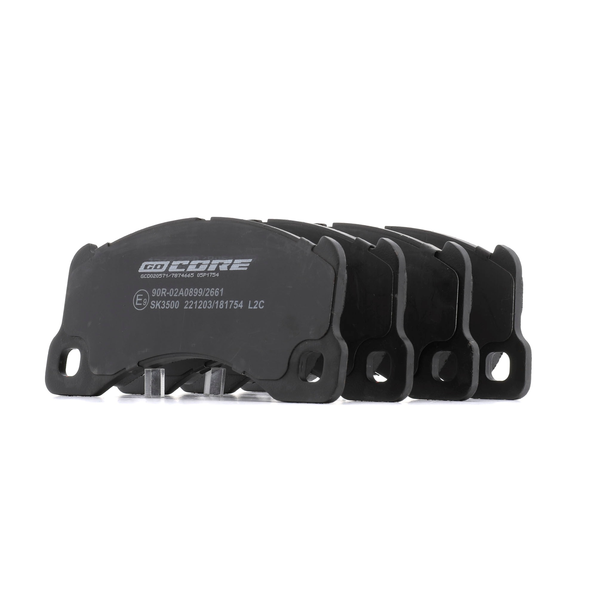 goCORE GCD020571 Спирачни накладки VW Touareg 7p 4.2 V8 FSI 360 K.C. бензин 2013