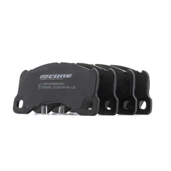 goCORE GCD020571 Remblokken GCD020571 Remblokken goCORE 7P5698151D VOLKSWAGEN, OPEL, PORSCHE