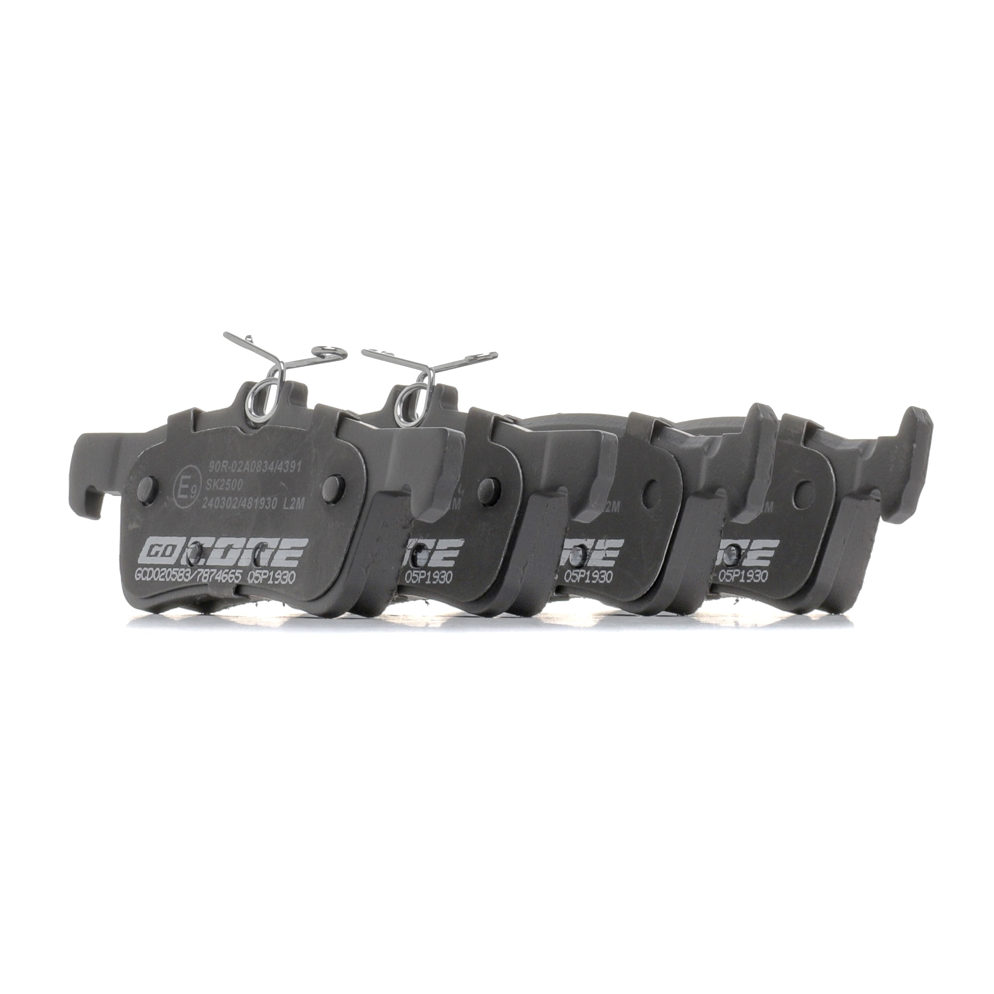 goCORE GCD020583 Plaquettes de frein Peugeot 308 Phase 2 1.6 THP 156 CV Essence 2020