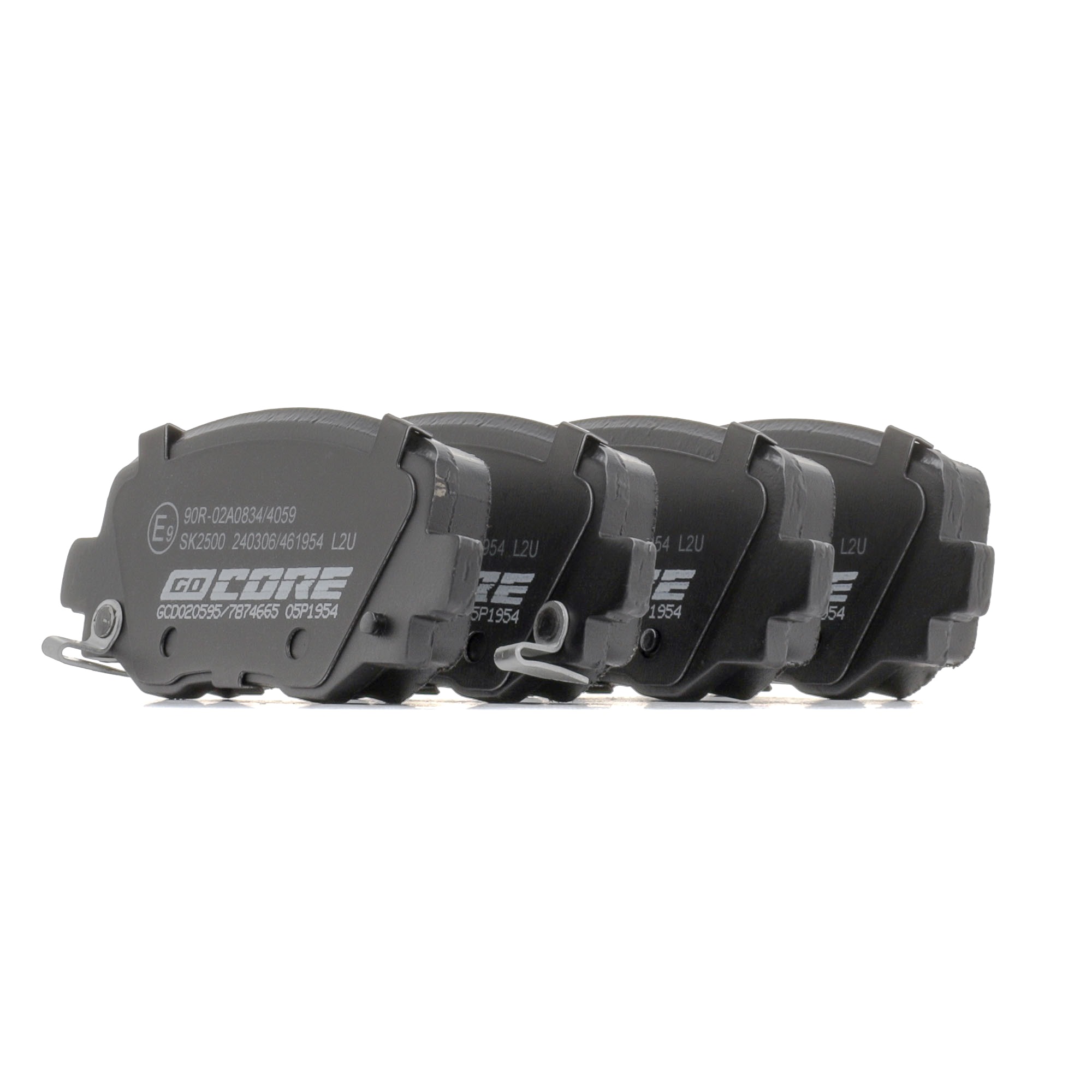 Bremsbeläge GCD020595 goCORE 77369350 FIAT, JEEP, ALFA ROMEO, CHRYSLER, LANCIA