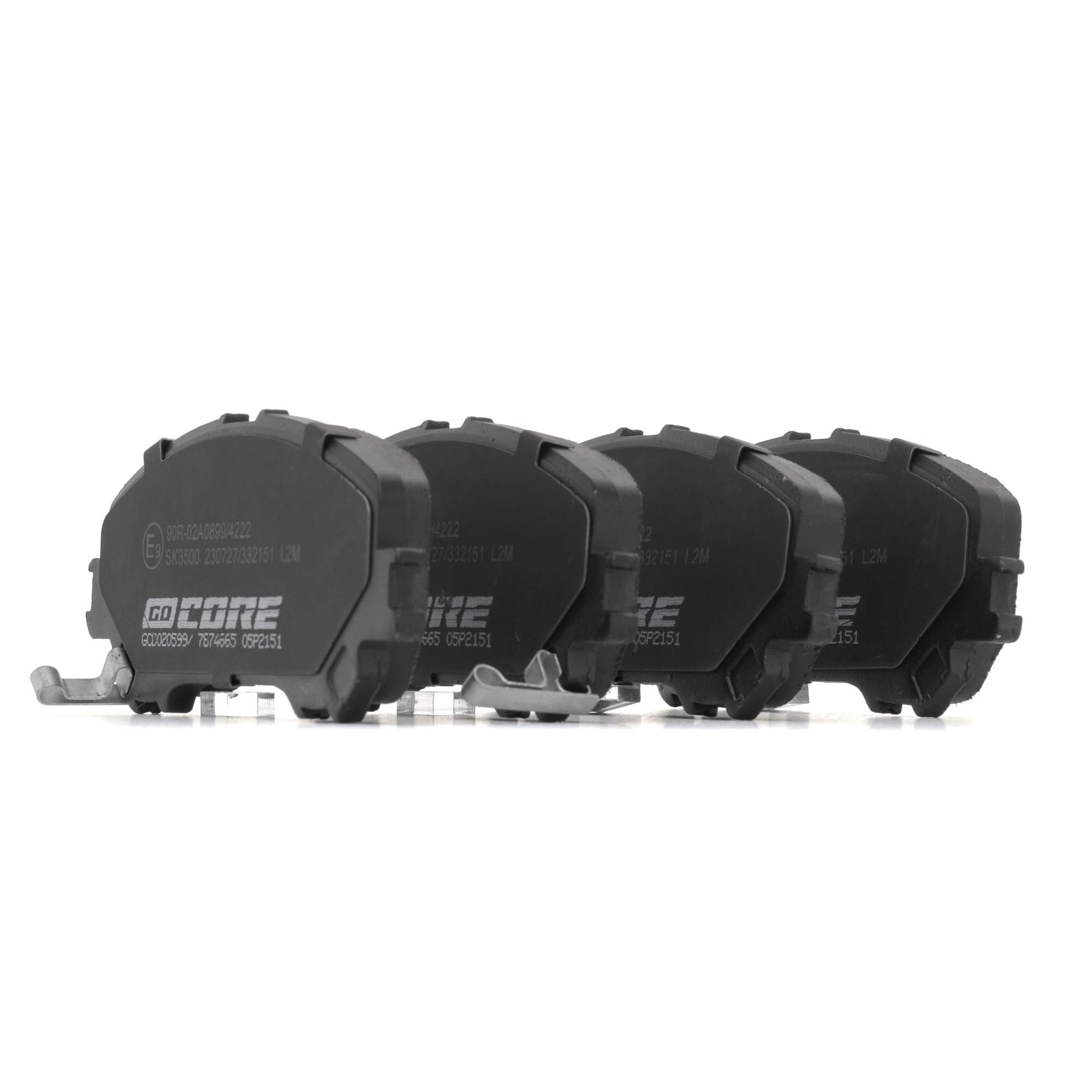 Plăcuțe de frână D10604-EA0AVA goCORE GCD020599 NISSAN
