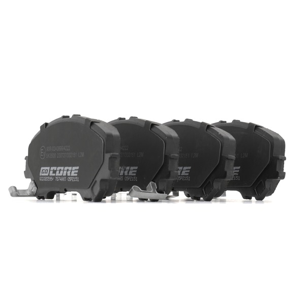 Bremsbeläge D1060-4EA0ARV goCORE GCD020599 NISSAN