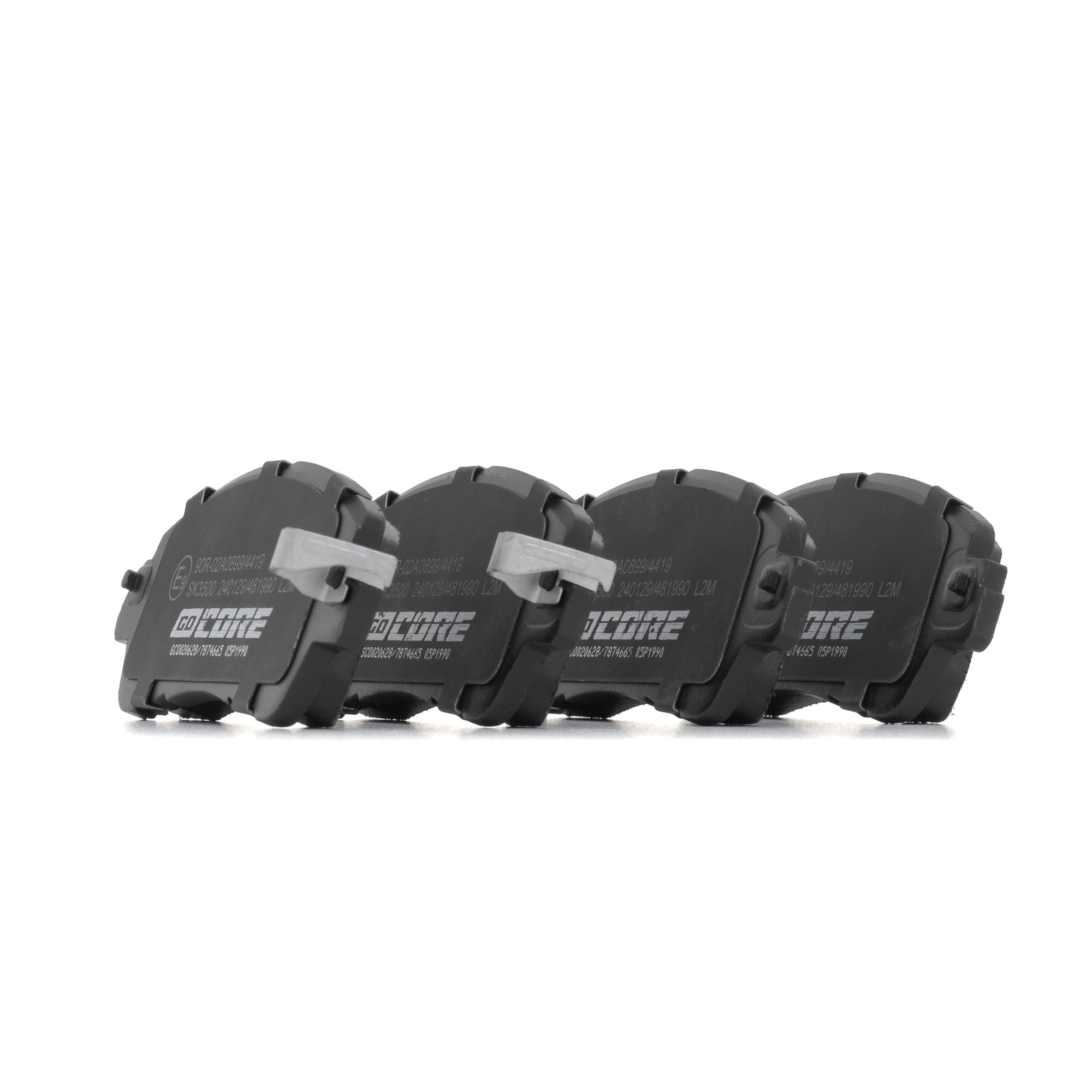Bremsbeläge GCD020628 goCORE 04465WB001 TOYOTA, NISSAN, MAZDA, DAIHATSU, SCION