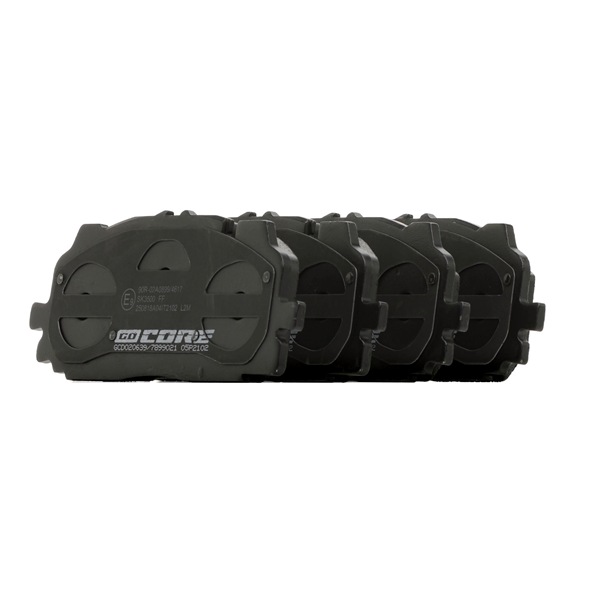 goCORE GCD020639 Fékbetét készlet, tárcsafék