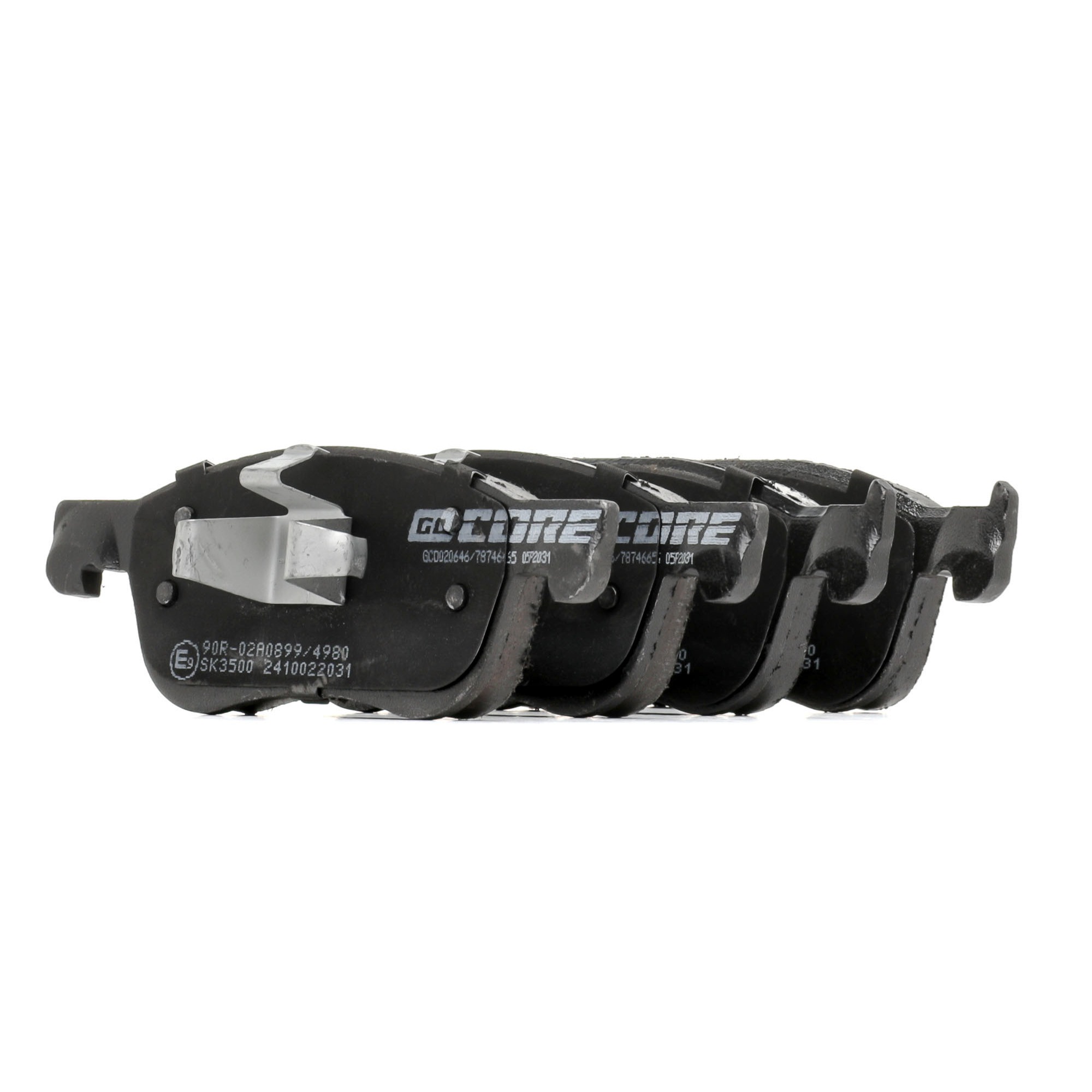 goCORE GCD020646 Plaquettes de frein Ford Fiesta Mk7 1.1 Ti-VCT 86 CV Essence 2026