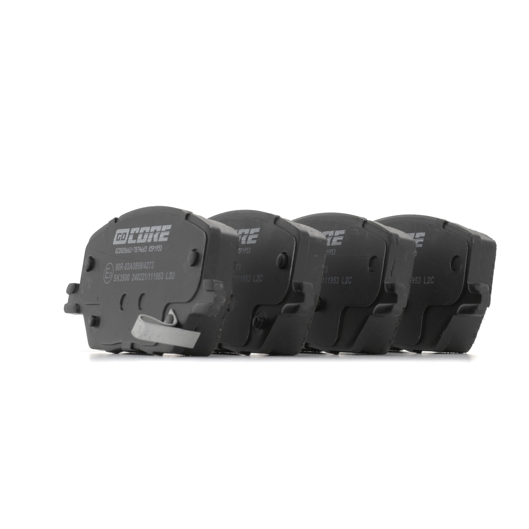 Bremsbeläge GCD020662 goCORE 68368829AA JEEP, CHRYSLER