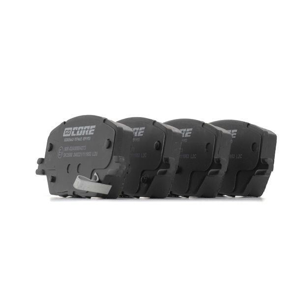 Bremsbeläge GCD020662 goCORE 2AMV3886AB JEEP, CHRYSLER