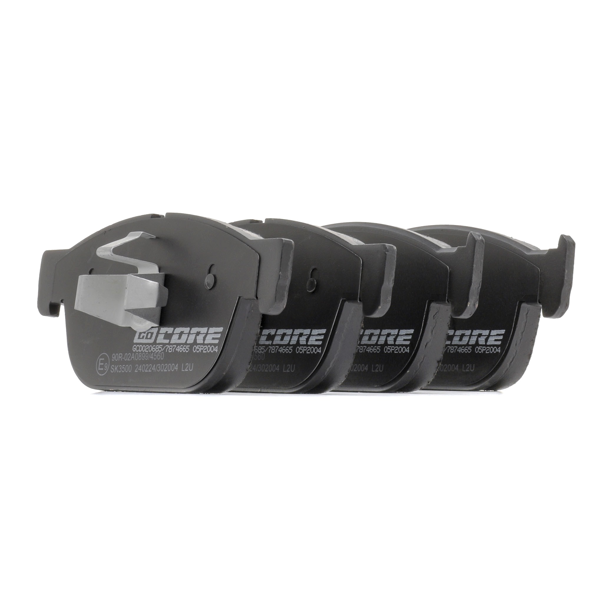 goCORE GCD020685 Plaquettes de frein Volvo XC40 536 T3 156 CV Essence 2019