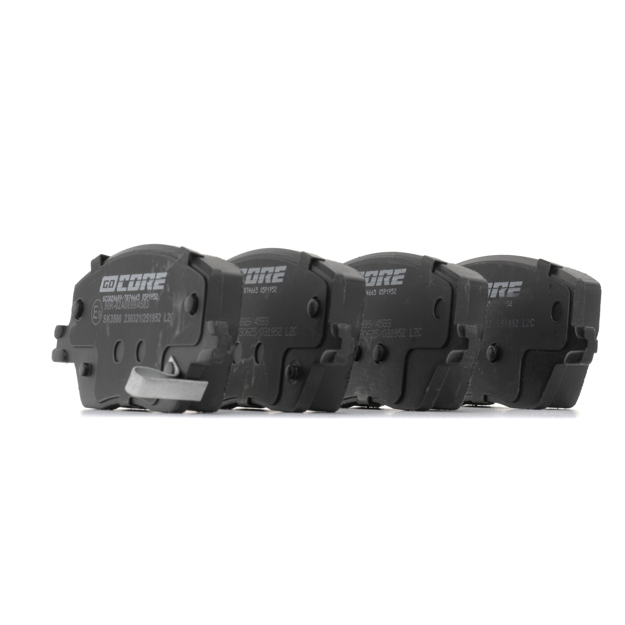 goCORE GCD020689 Remblokken Fiat Tipo Station Wagon 1.6 D (356WXG11) 114 Pk Diesel 2017