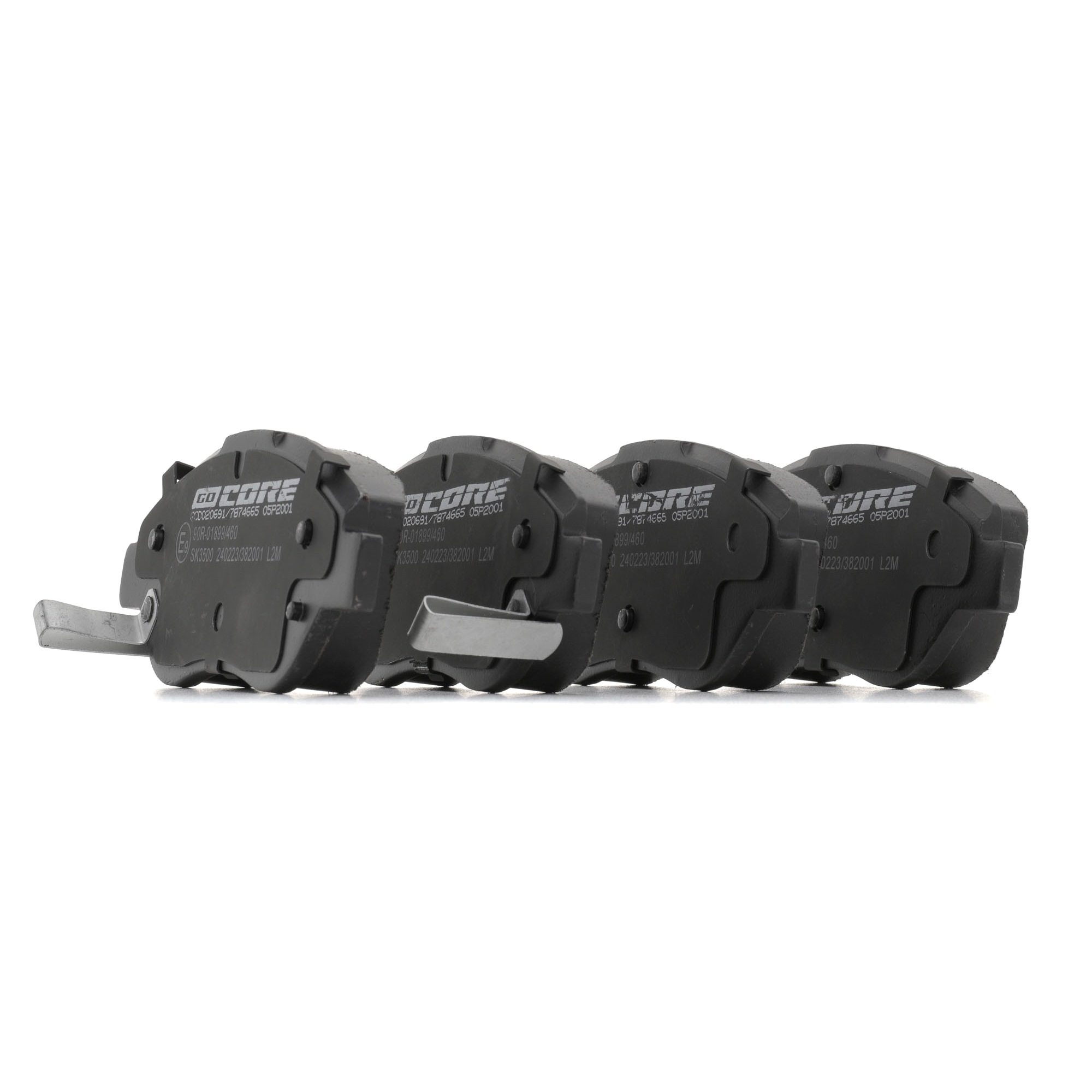 goCORE GCD020691 Remblok Fiat Tipo Station Wagon 1.6 D (356WXG11) 114 Pk Diesel 2016