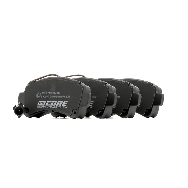Bremsbeläge 77367094 goCORE GCD020701 FIAT, CITROЁN, ALFA ROMEO, LANCIA, IVECO