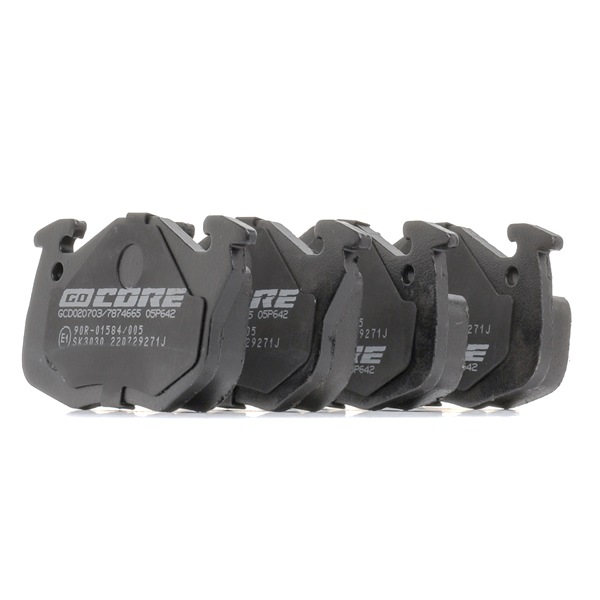 goCORE GCD020703 Bremsbeläge Bremsbeläge GCD020703 goCORE 425483 VW, FORD, PEUGEOT, CITROЁN
