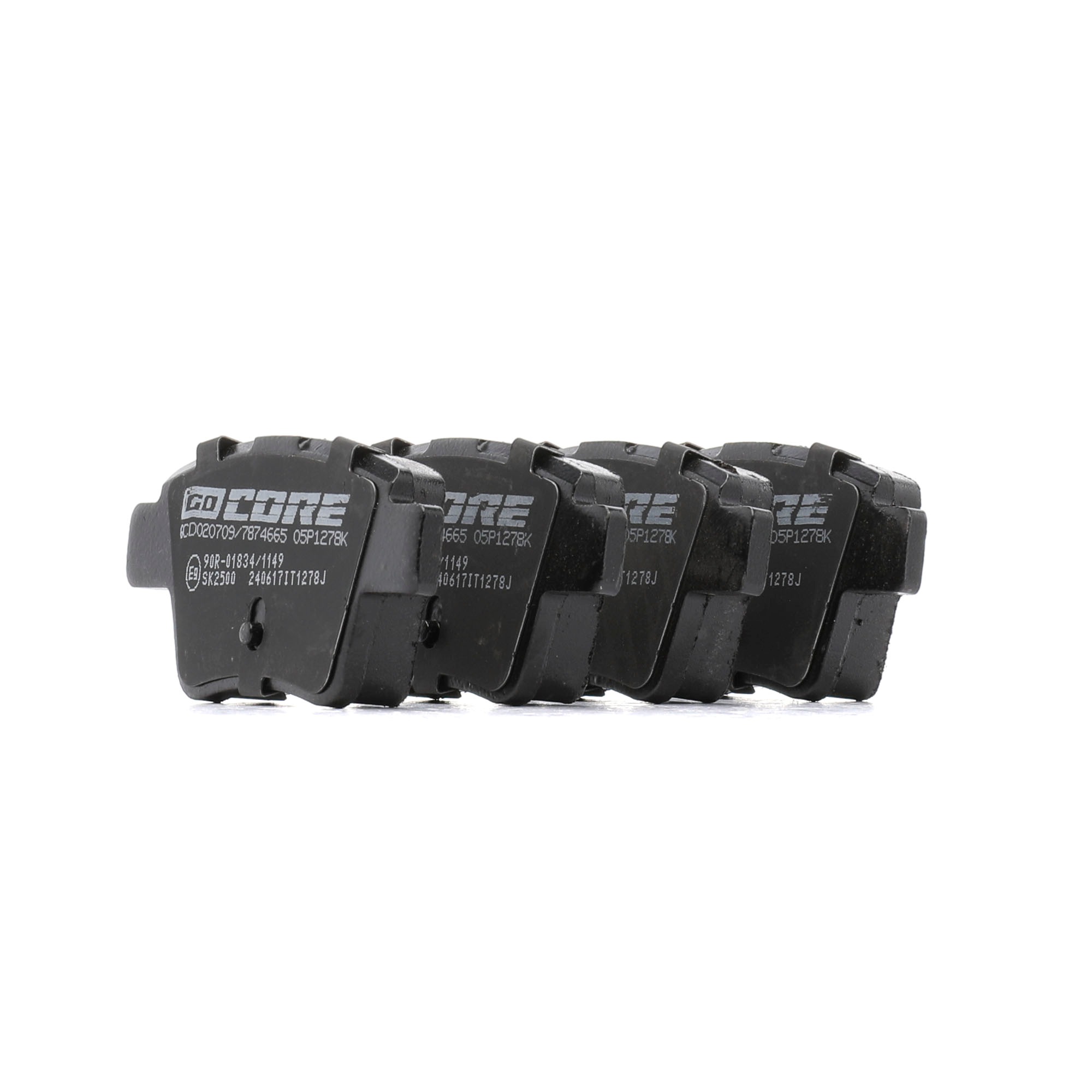 goCORE GCD020709 Plaquettes de frein Peugeot 307 3 Portes 2.0 16V 140 CV Essence 2006