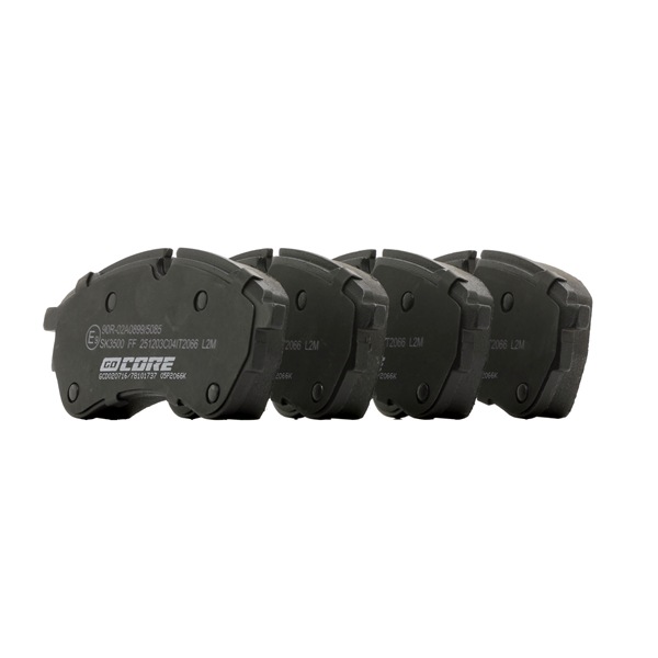 goCORE GCD020716 Τακάκια φρένων