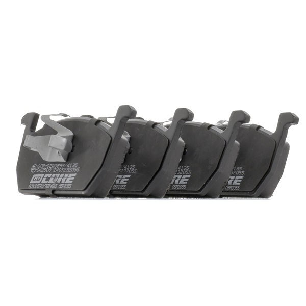 goCORE GCD020720 Bremsbeläge Bremsbeläge GCD020720 goCORE 2Q0698151C VW, AUDI, SKODA, SEAT