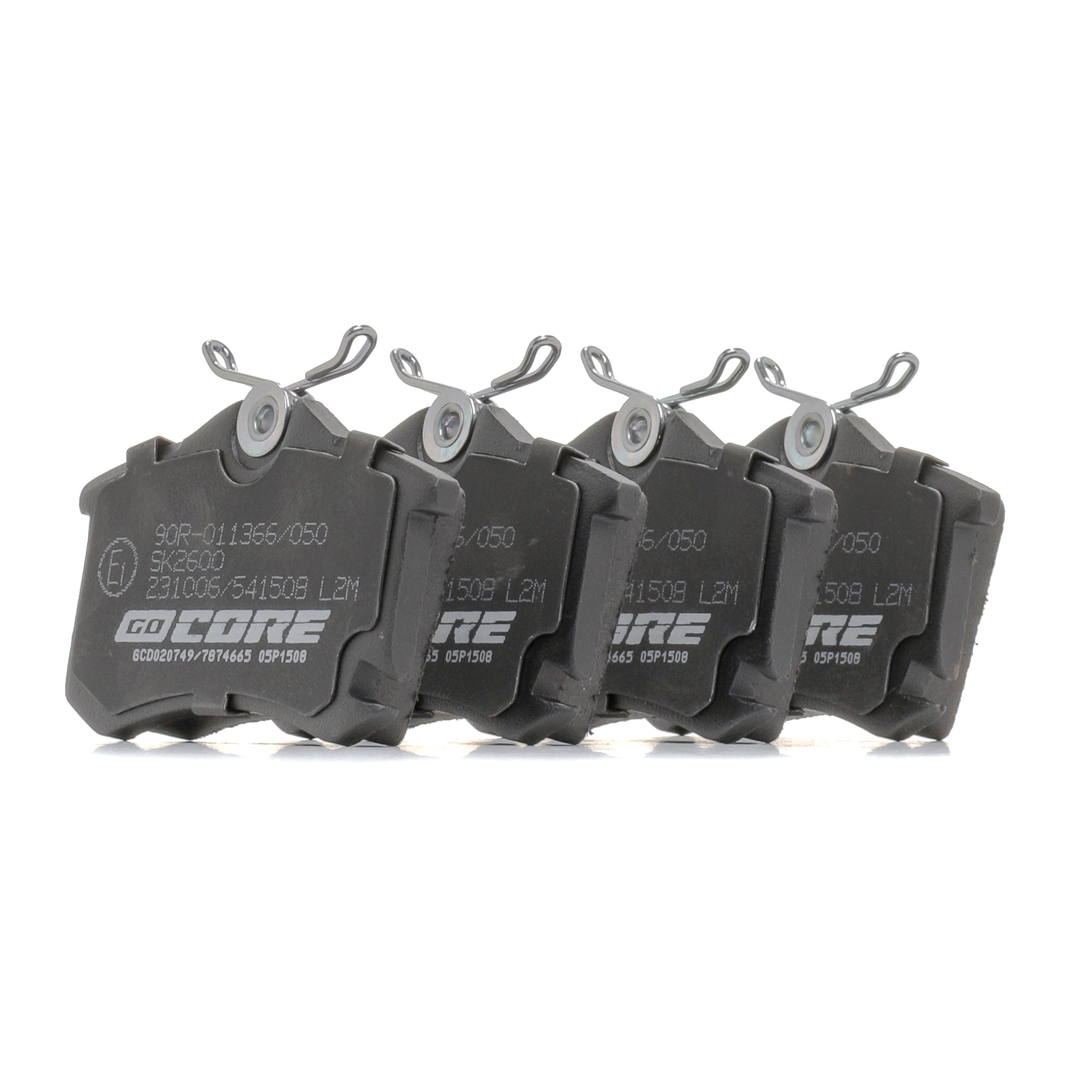 goCORE GCD020749 Bremsklötze SEAT LEON 1.6 TDI 105 PS Diesel