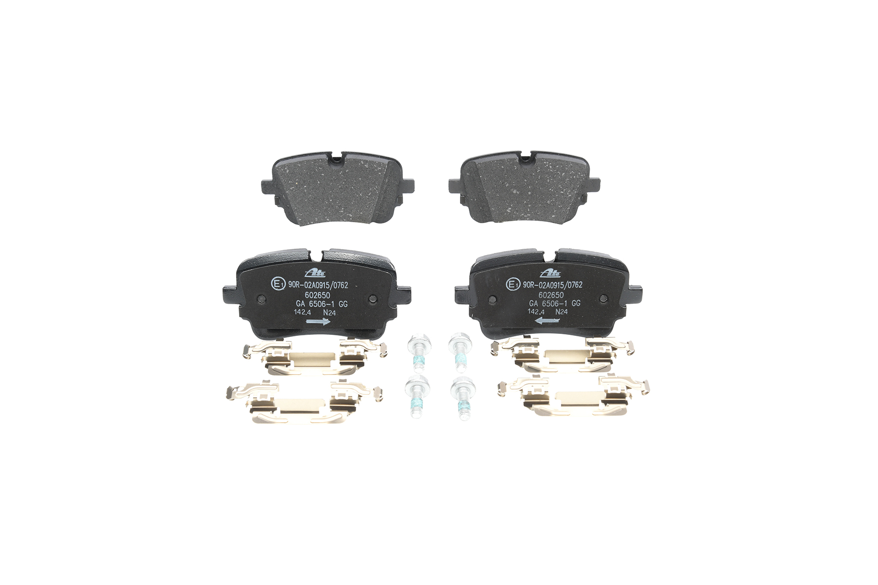 Remblokken 4M0 698 451 AC ATE 13.0460-2650.2 VOLKSWAGEN, AUDI