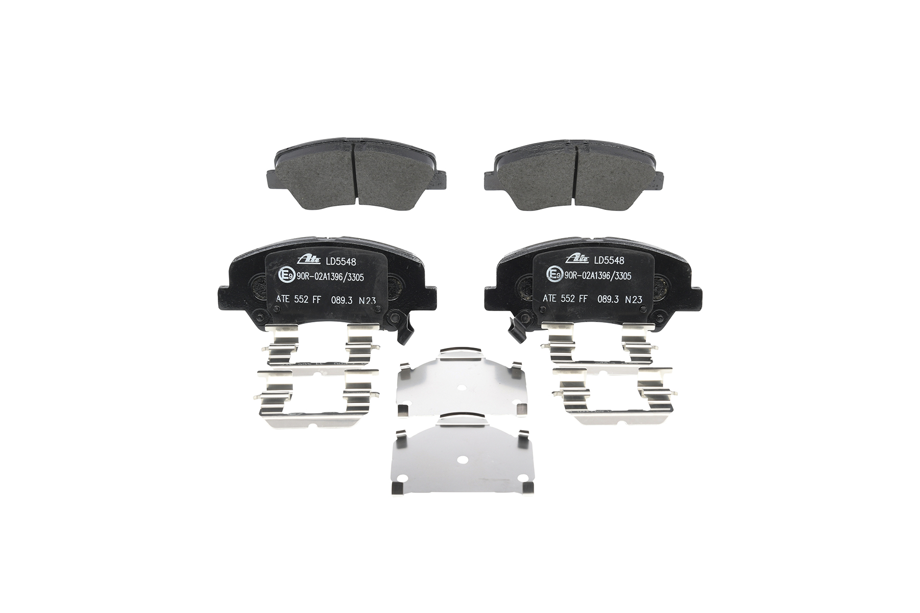 Brake pad set, disc brake ATE 25348 rating