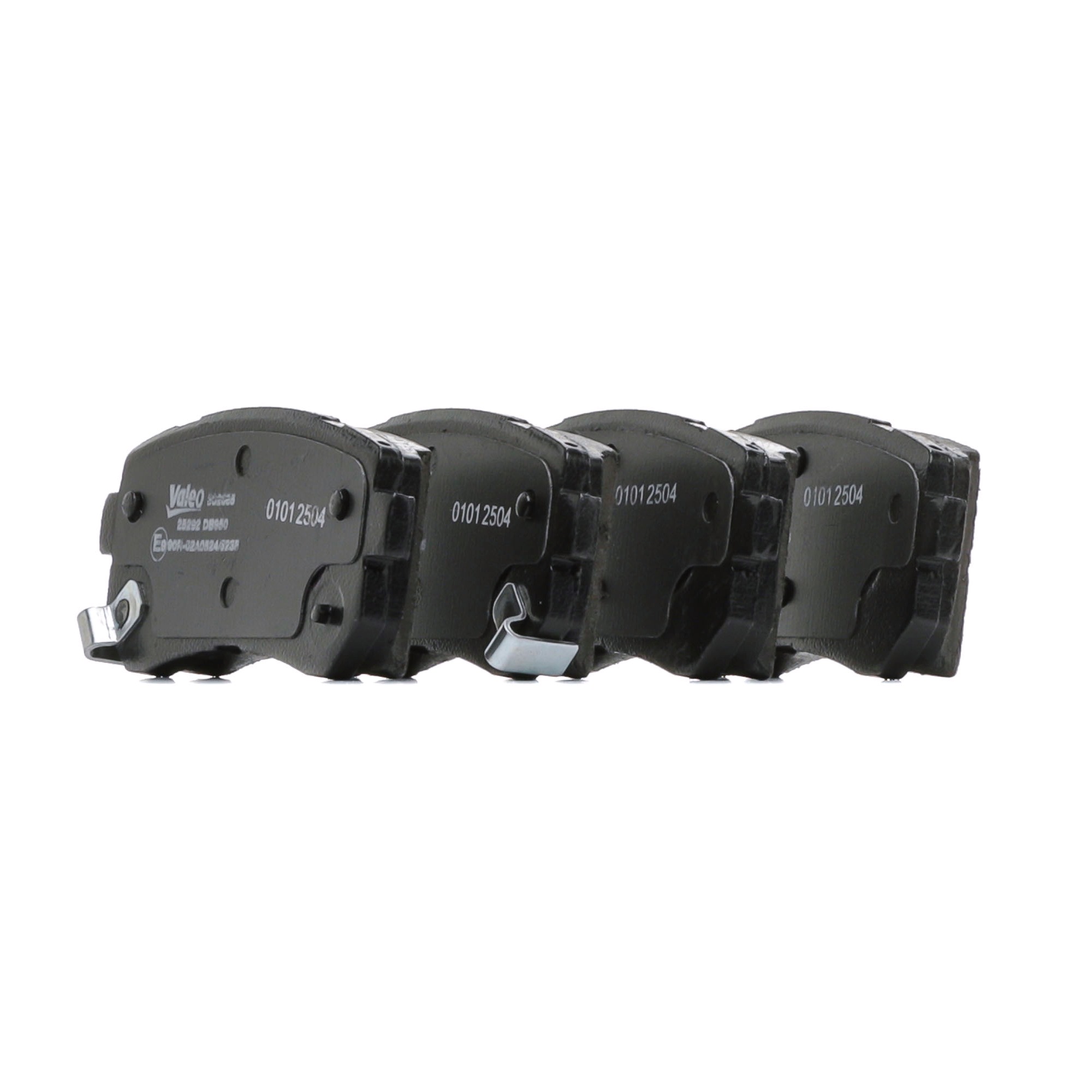 Комплект спирачно феродо, дискови спирачки 58302D7A00 VALEO 302665 HYUNDAI, KIA