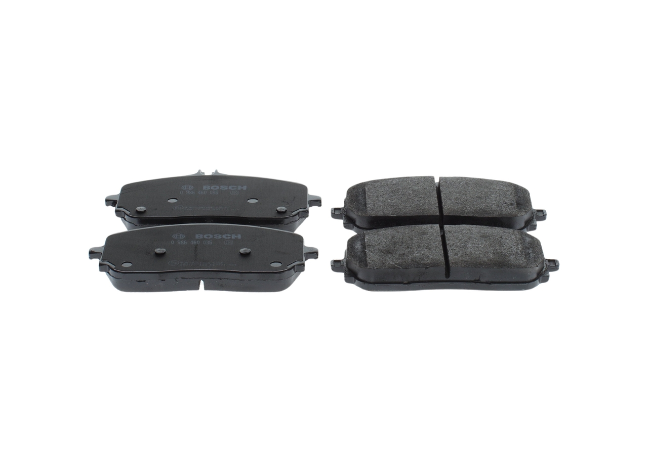 Bremsbeläge 0 986 460 035 BOSCH A0004207200 MERCEDES-BENZ, SMART