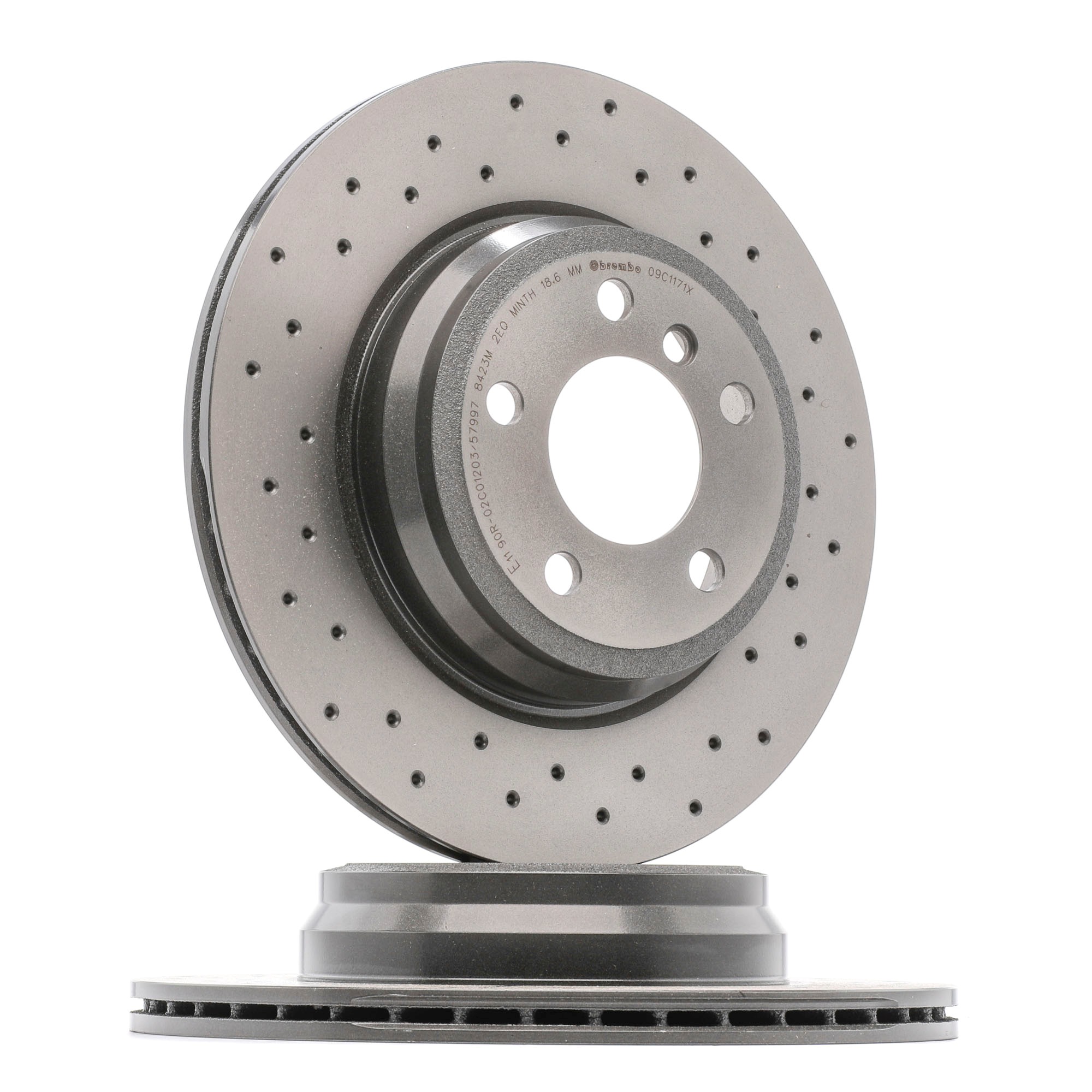 Brake discs BREMBO 09.C117.1X rating