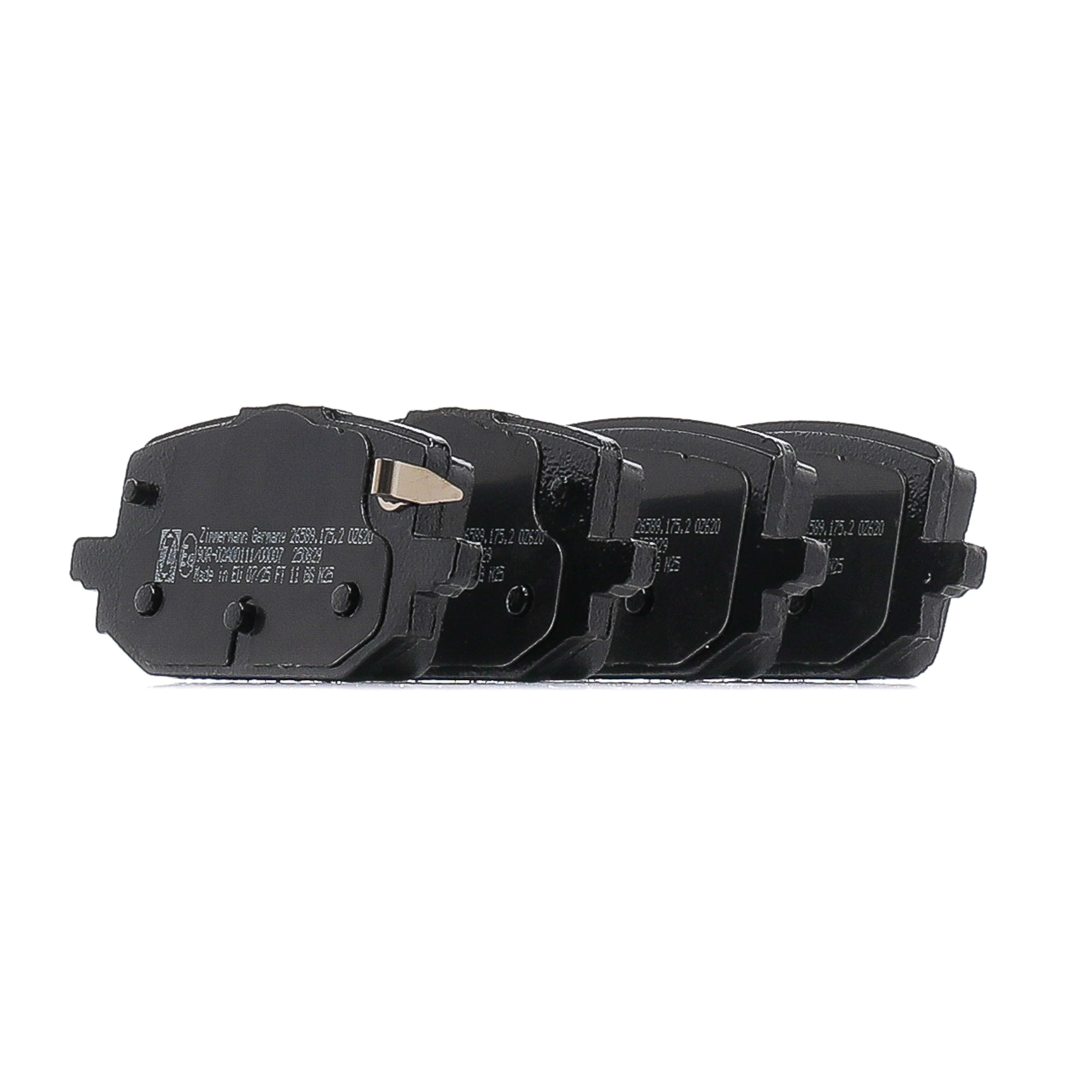 ZIMMERMANN 26589.175.2 Комплект спирачно феродо, дискови спирачки ширина: 102mm, височина: 46mm