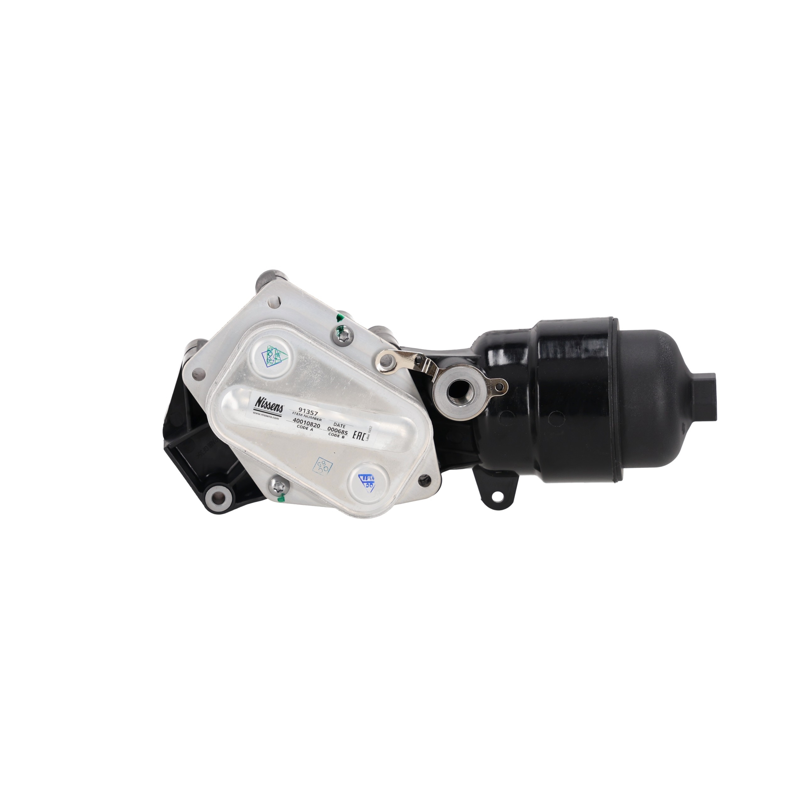 Ölkühler 91357 NISSENS 55225515 FIAT, ALFA ROMEO, CHRYSLER, LANCIA