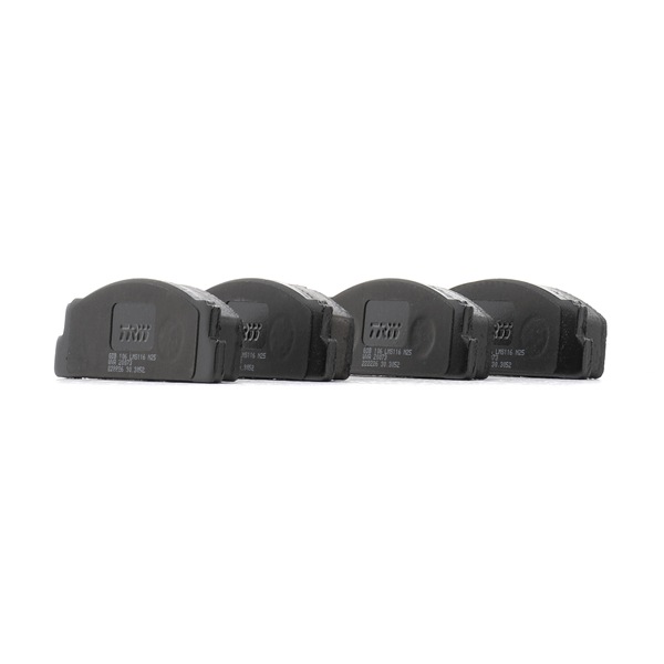 TRW COTEC GDB106 Комплект спирачно феродо, дискови спирачки