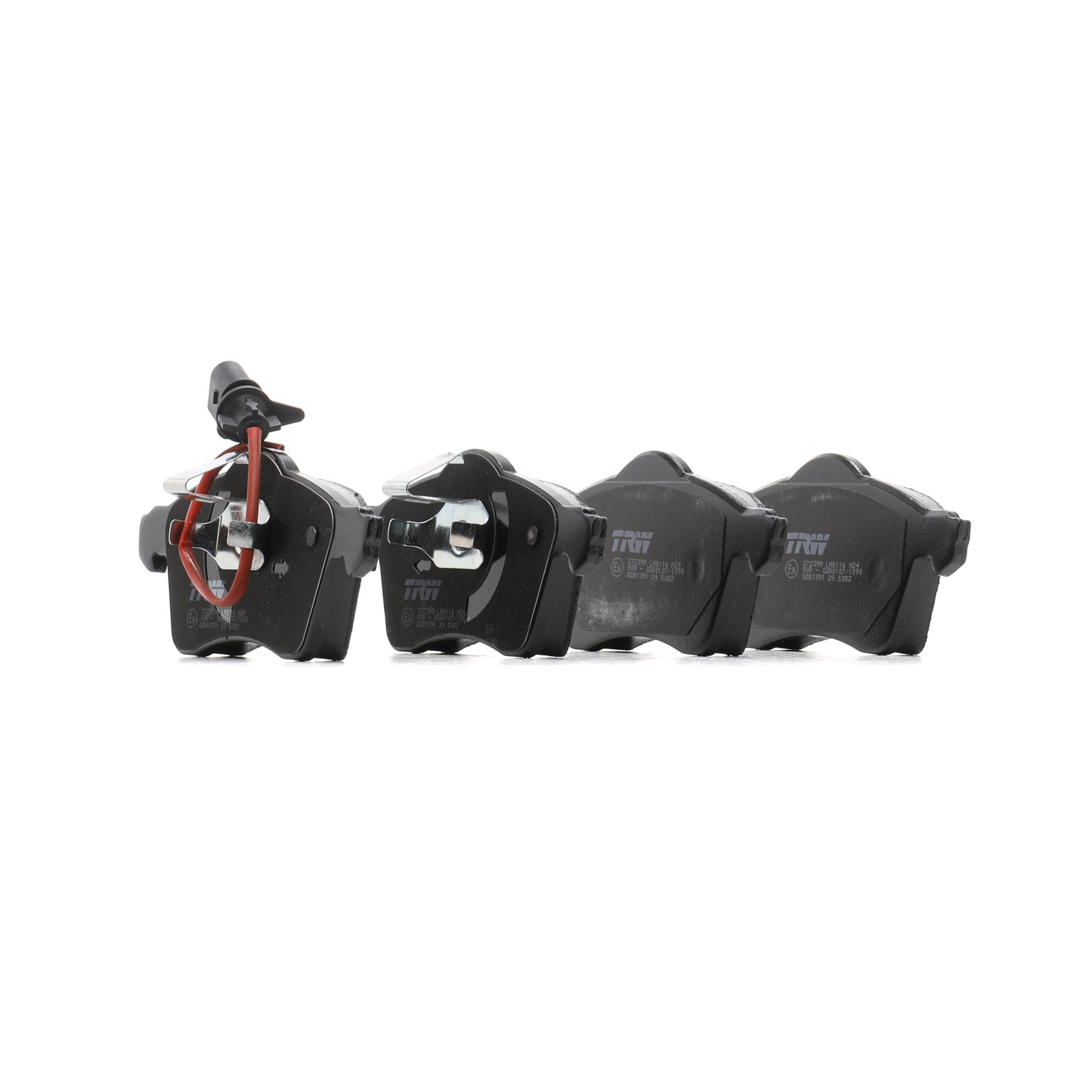 Комплект спирачно феродо, дискови спирачки 7D0 698 151D TRW GDB1391 VW, AUDI, SKODA, SEAT, PORSCHE