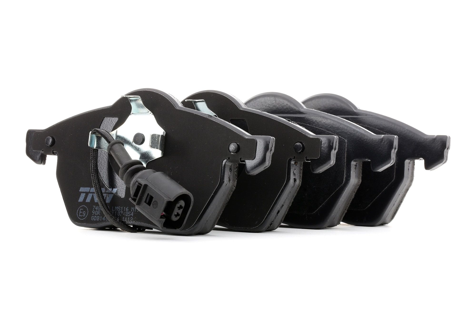 TRW COTEC GDB1403 Sada brzdových destiček, kotoučová brzda Šířka: 156,4mm, Výška: 74,2mm, Tloušťka/síla: 19,5mm