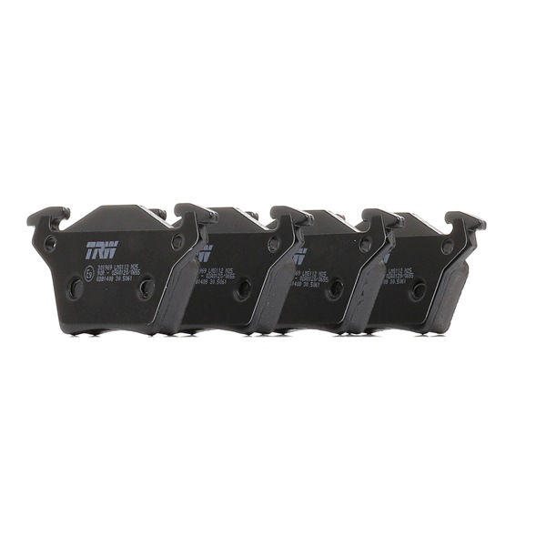 TRW COTEC GDB1408 Комплект спирачно феродо, дискови спирачки
