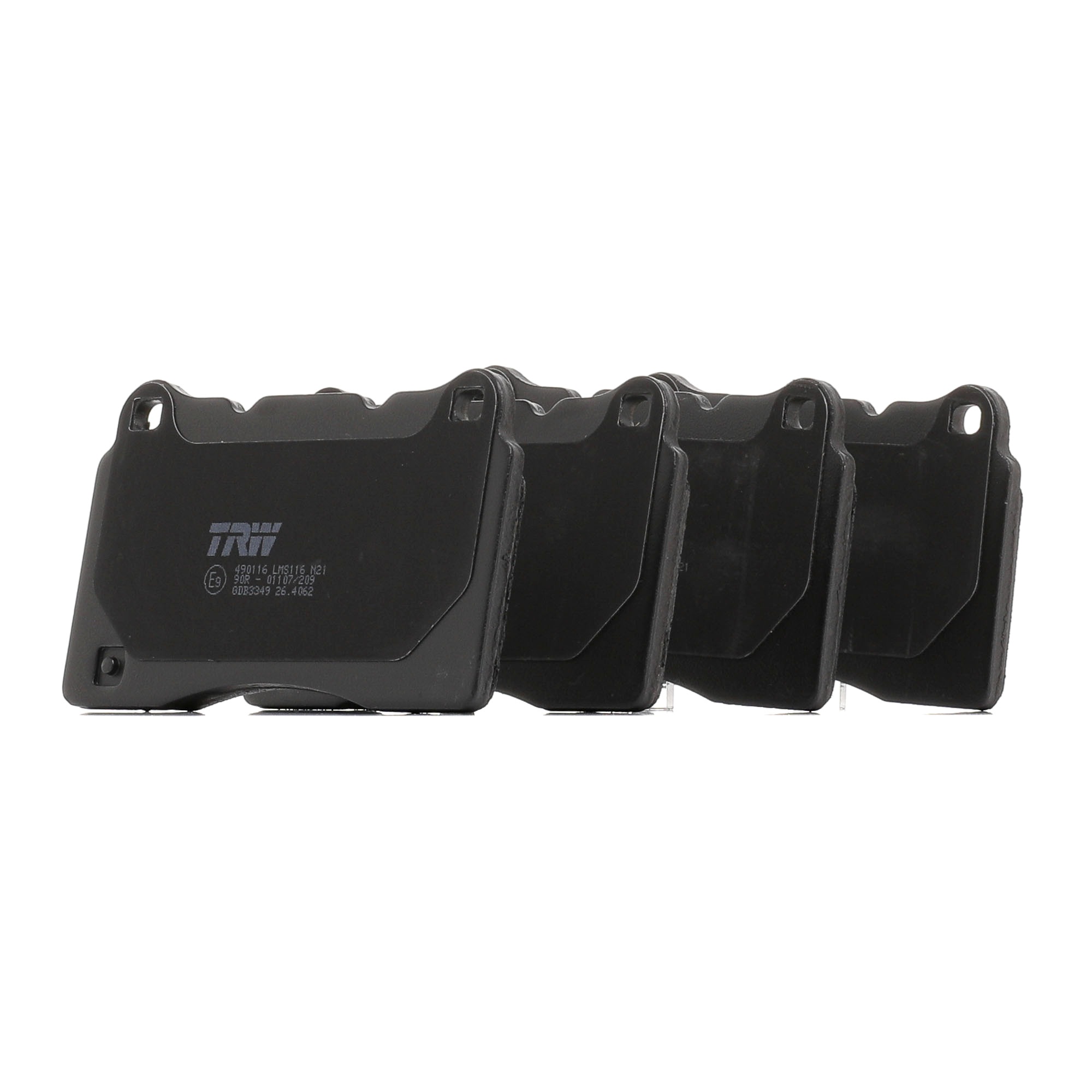 Plaquettes de frein 1605100 TRW GDB3349 OPEL, PEUGEOT, SKODA, MITSUBISHI, CHEVROLET