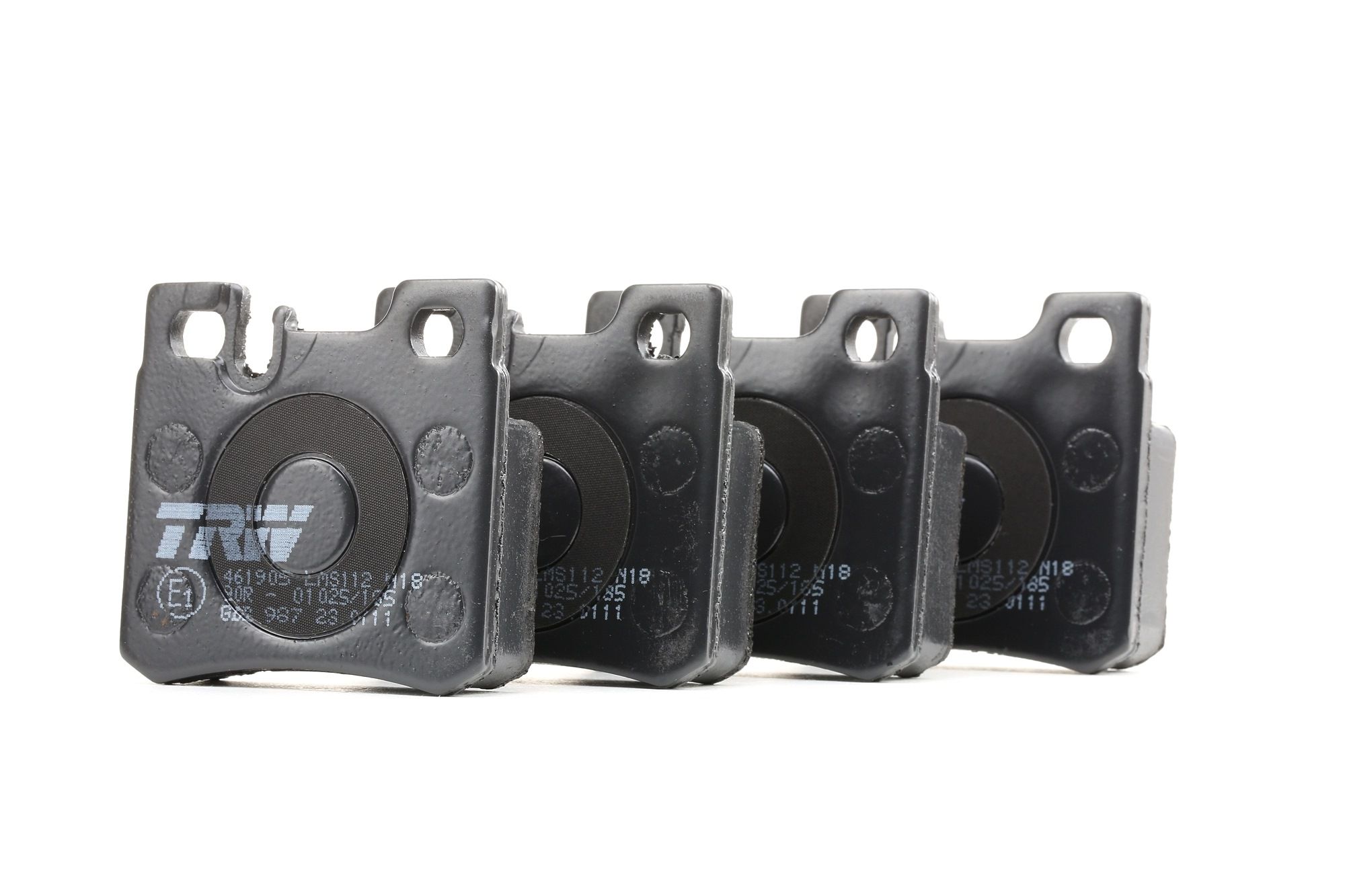 Brake pad set, disc brake TRW GDB987 rating