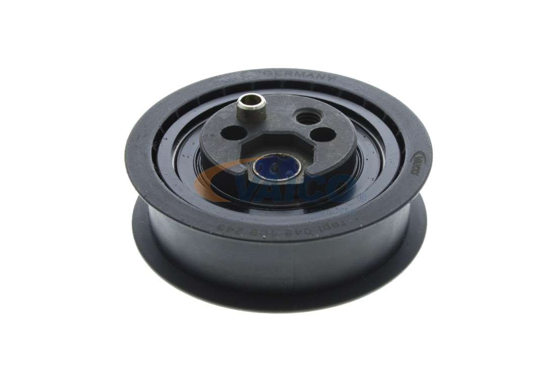 Spannrolle, Keilrippenriemen V10-0468 VAICO 048109243A VW, AUDI, SKODA, SEAT, PORSCHE