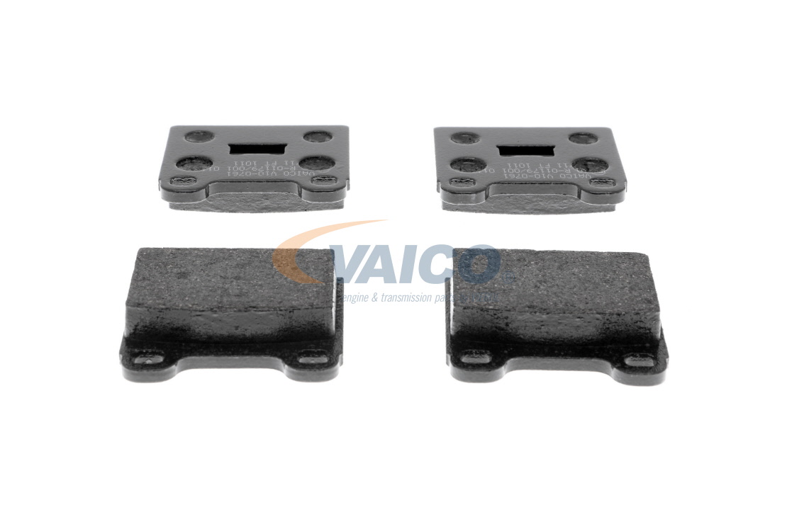 Plaquettes de frein 171698151C VAICO V10-0761 VOLKSWAGEN, AUDI, SKODA, SEAT