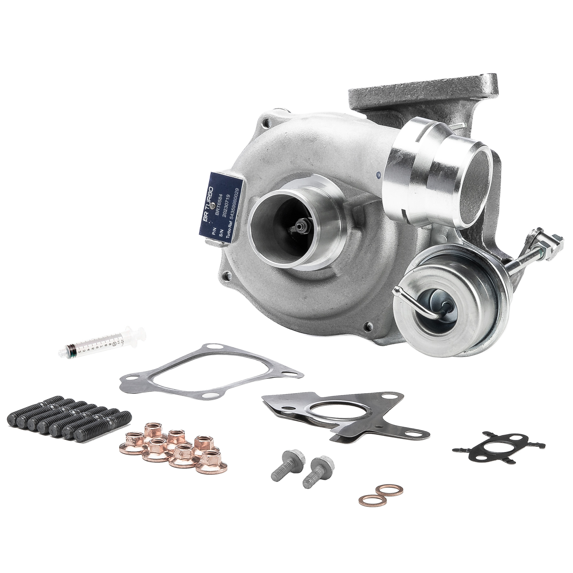 Turbolader 7701476880 BR Turbo BRT6584M RENAULT, NISSAN, SUZUKI, DACIA, RENAULT TRUCKS