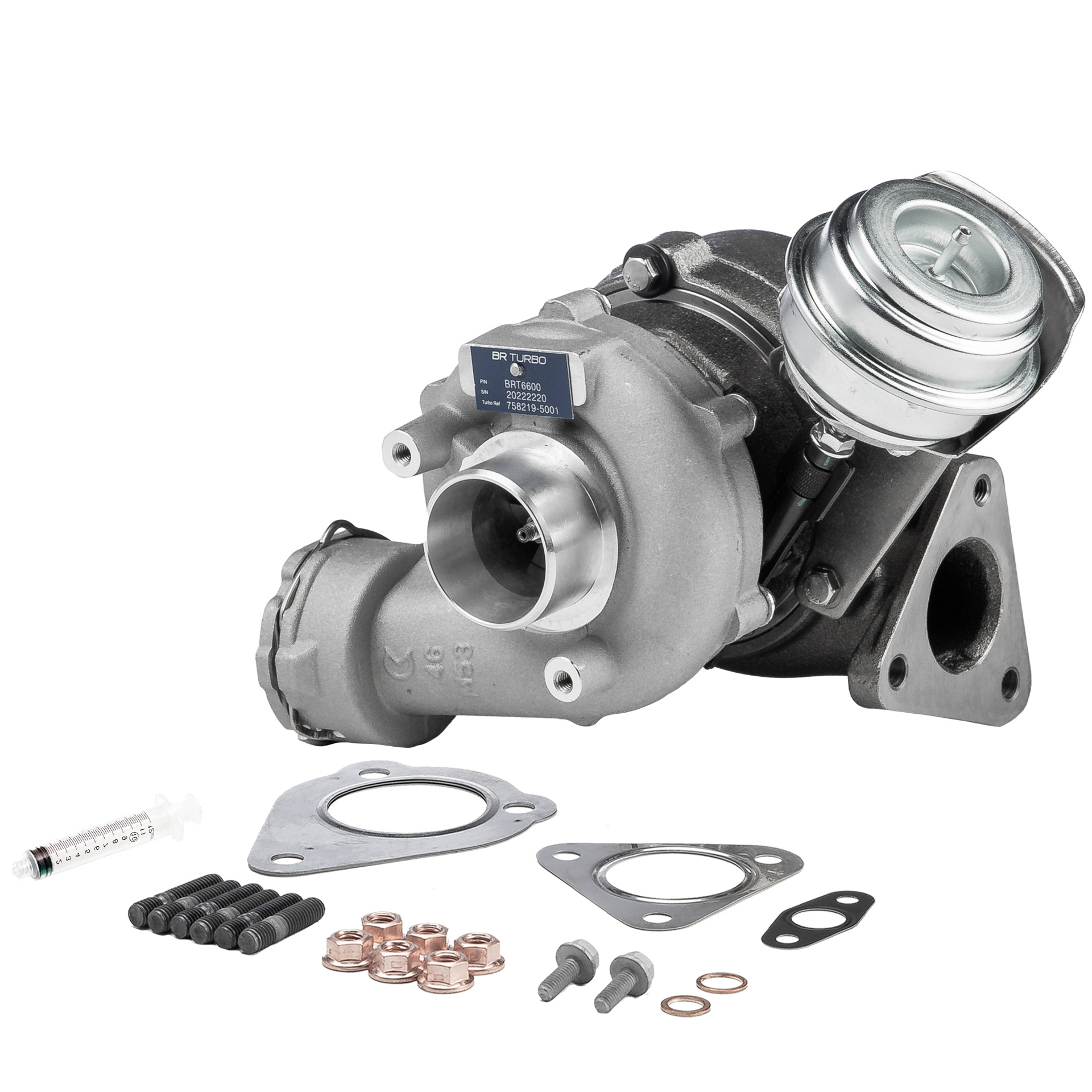 Turbolader BRT6600M BR Turbo 03G145702C VW, AUDI, SKODA, SEAT, HYUNDAI