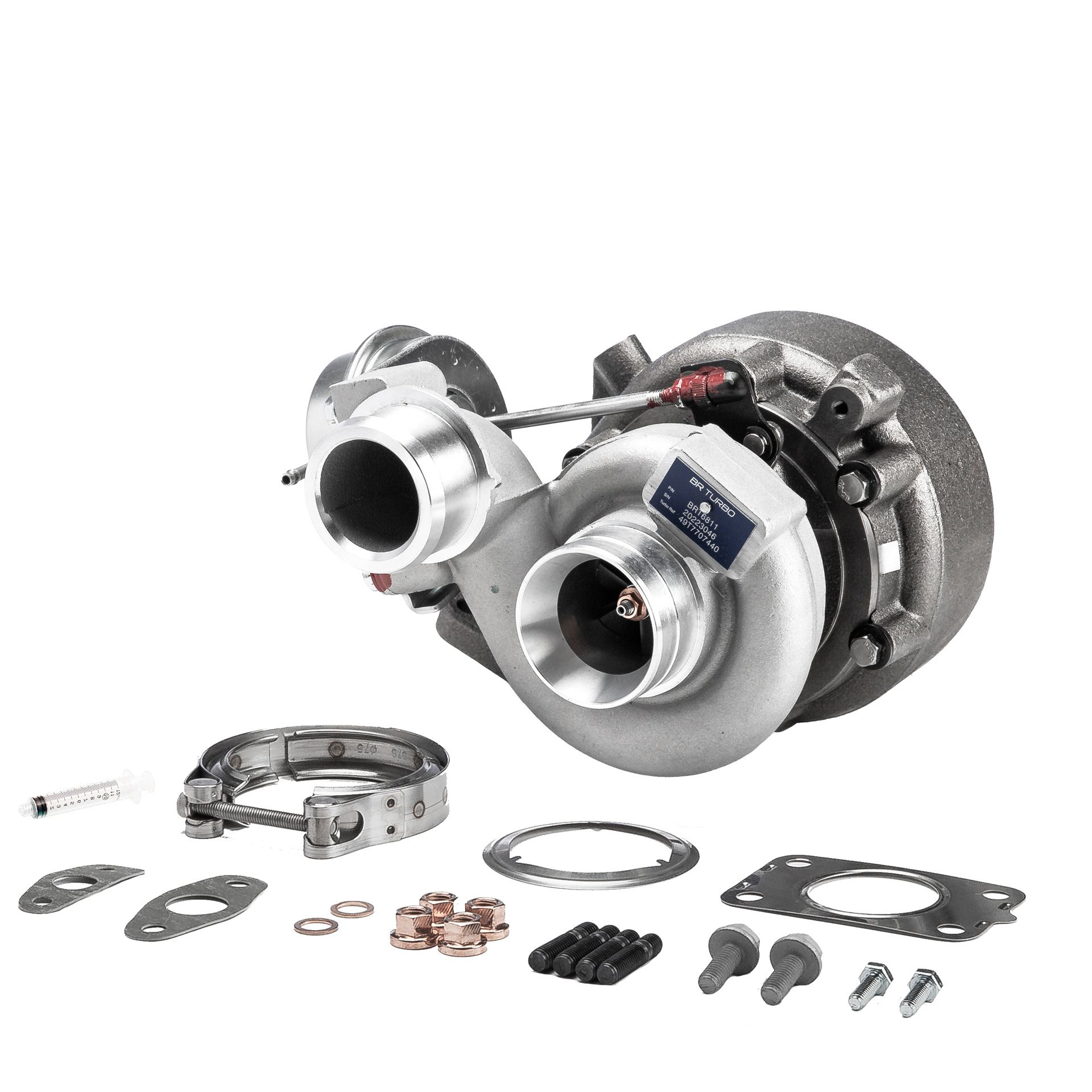 BR Turbo BRT6811M Turbochargers VW Crafter 30-50 Flatbed Vrachtwagen/Chassis (2F) 2.5 TDI 136 Pk Diesel BJL