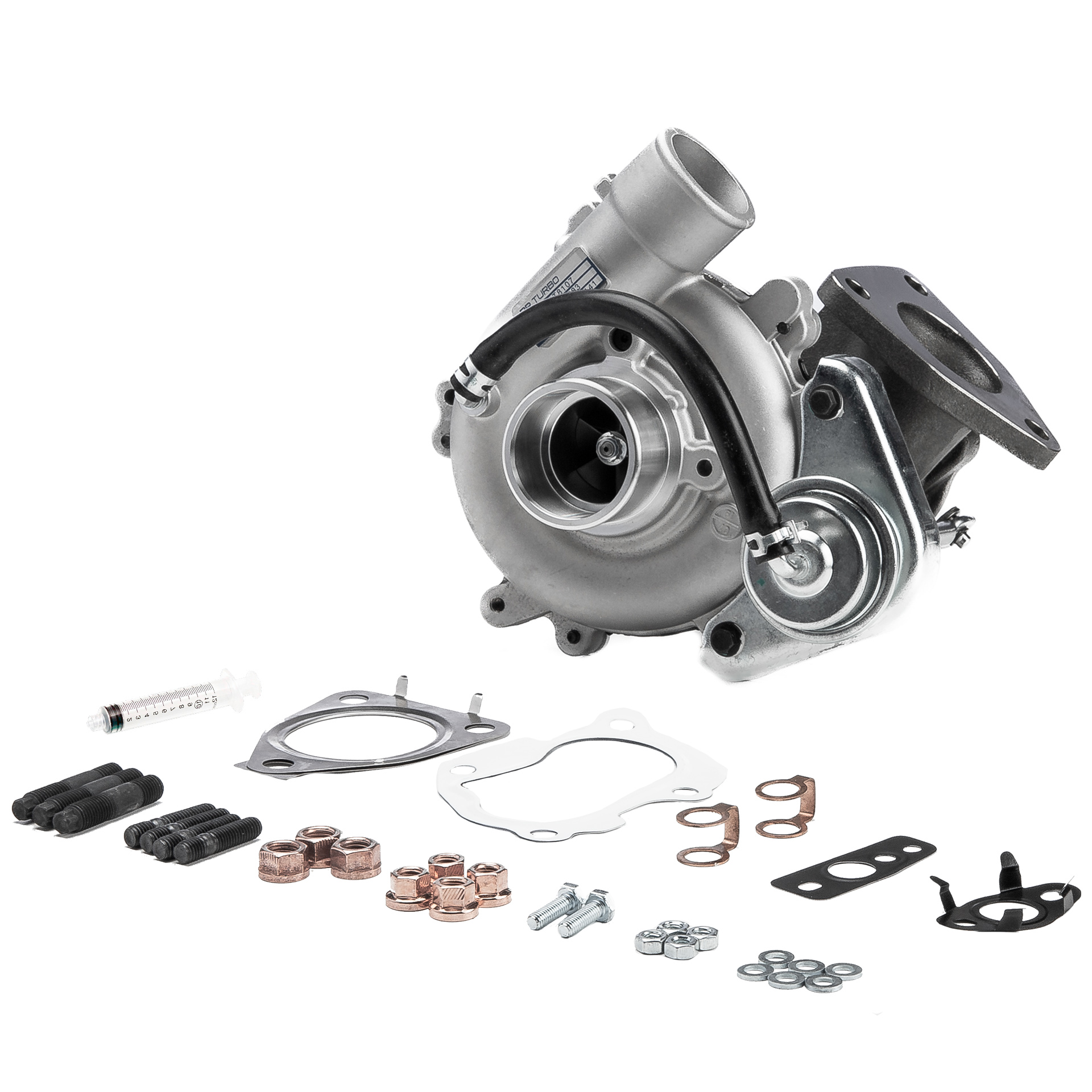 BR Turbo BRT8107M Turbochargers TOYOTA Dyna Flatbed Vrachtwagen / Chassis (U400-U700, Y200-Y300) 2.5 D4d (KDY230, KDY250) 88 Pk Diesel 2KD-FTV
