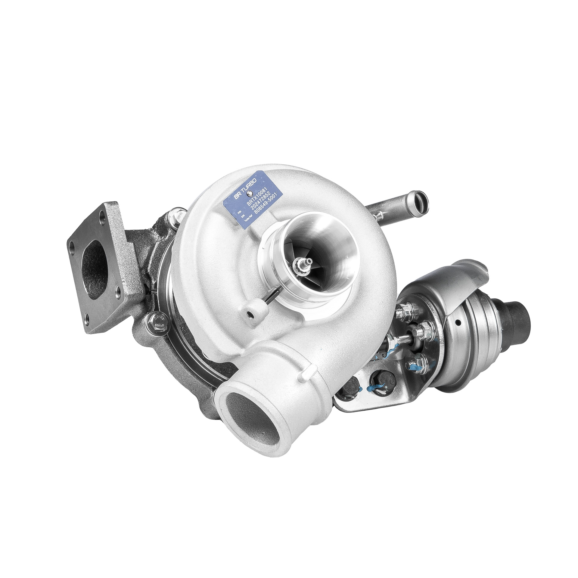 BR Turbo BRTX10081 Turbocharger IVECO Daily V Flatbed Vrachtwagen/Chassis 29L15, 35S15, 35C15, 40C15, 50C15 146 Pk Diesel F1AE3481C
